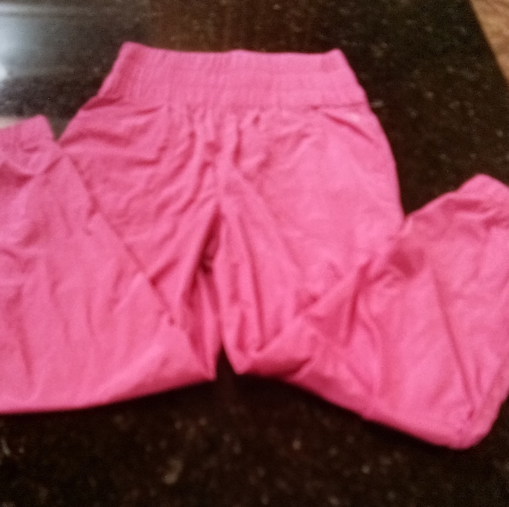 FP Movement The Way Home Pink Joggers, Pull On Pants, Small - Picture 5 of 12